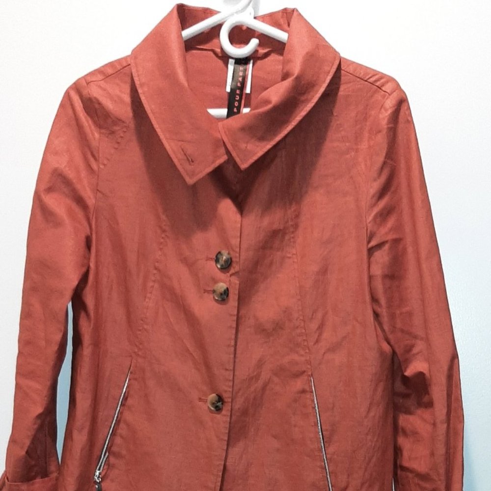🎃POUR PARTIR🎃Orange Waterproof Jacket